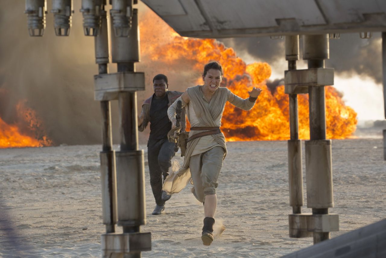 Star Wars Episode VII The Force Awakens Promo Poster Stills Daisy Ridley