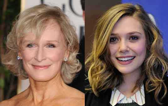 Glenn Close and Elizabeth Olsen