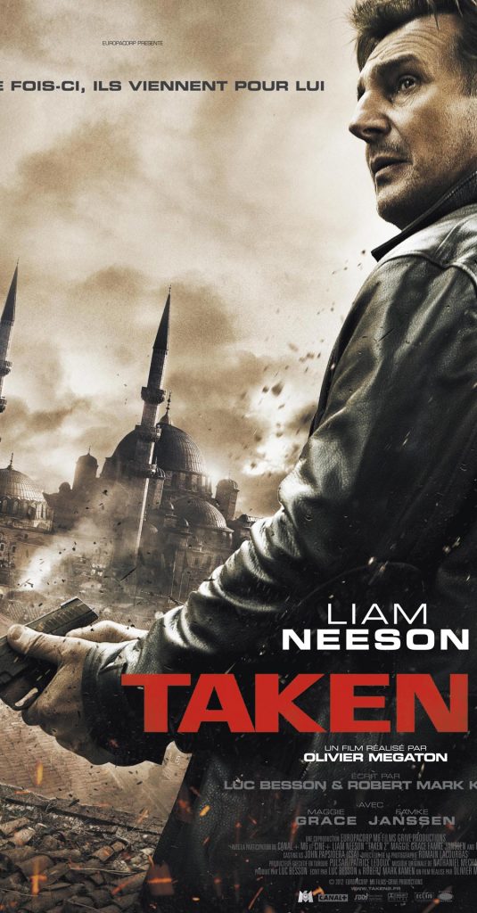 TAKEN 2 International Poster Featuring Liam Neeson - FilmoFilia