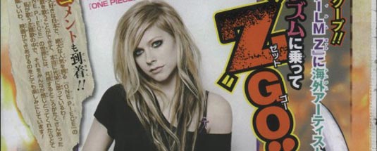 Avril Lavigne Contributes To One Piece Film Z Themes Filmofilia