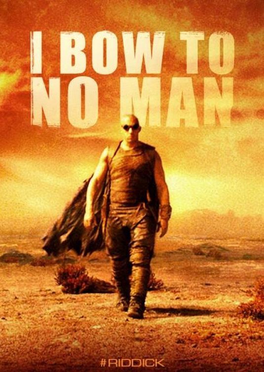 New RIDDICK Banner: ‘I Bow To No Man’ – FilmoFilia