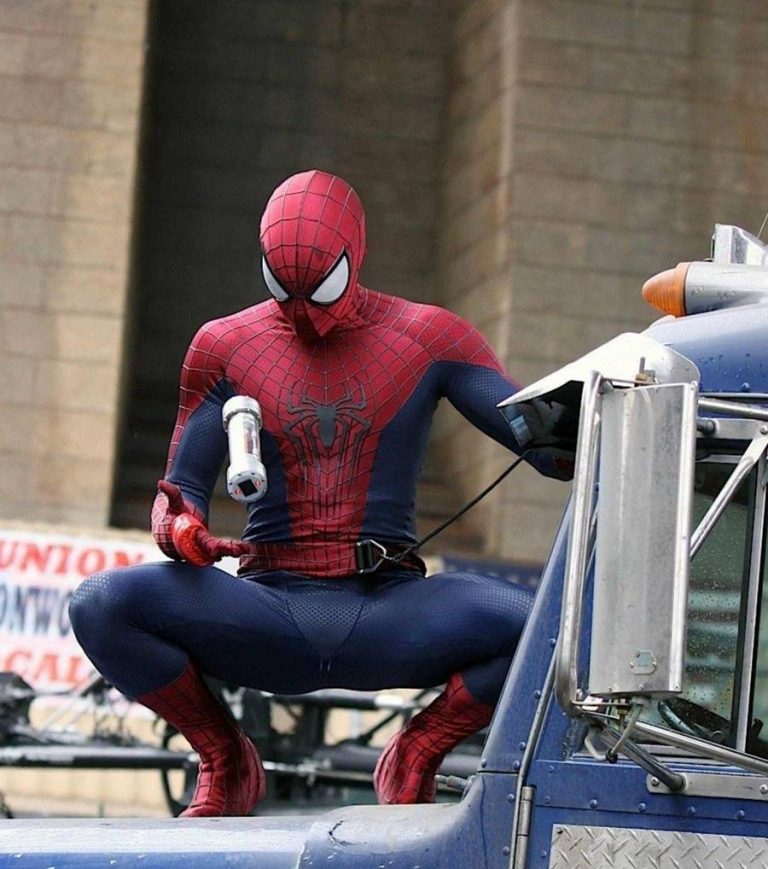 THE AMAZING SPIDER-MAN 2 Set Photos