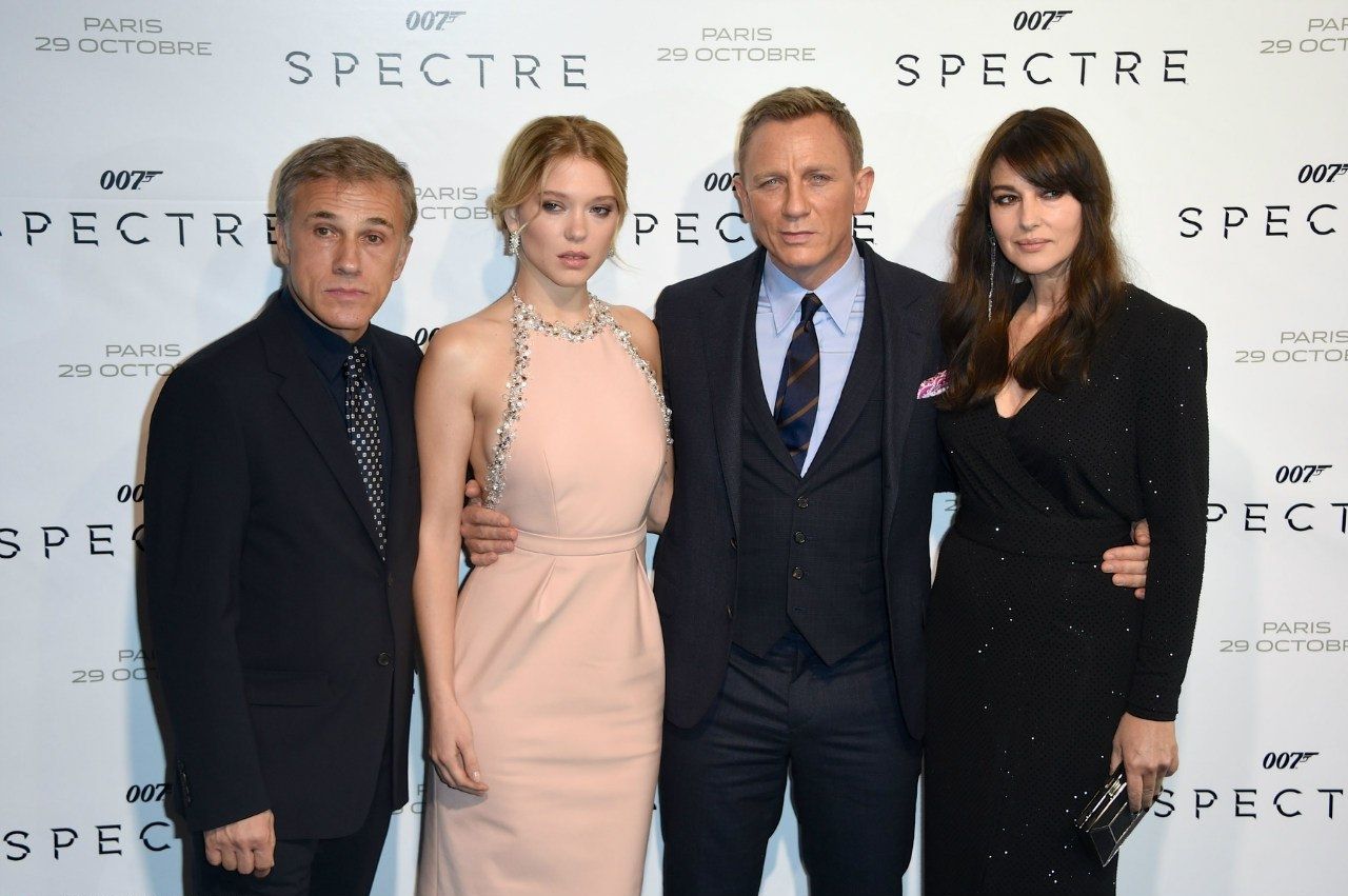 SPECTRE Premiere at Grand Rex Cinema in Paris - Léa Seydoux, Monica ...