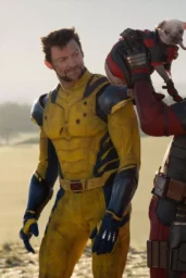 Hugh Jackman as Wolverine/Logan, Dogpool, and Ryan Reynolds as Deadpool
