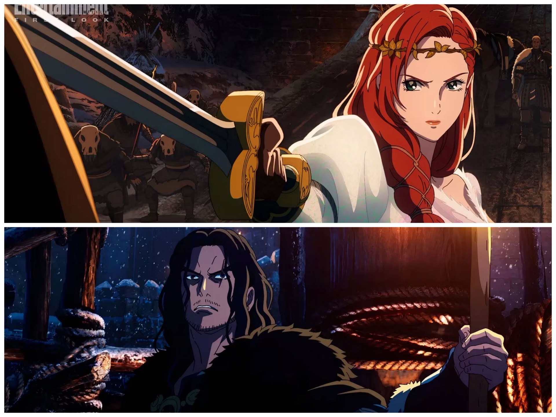 Unveiling Middle-earth: First Look at 'The War of the Rohirrim' Anime ...