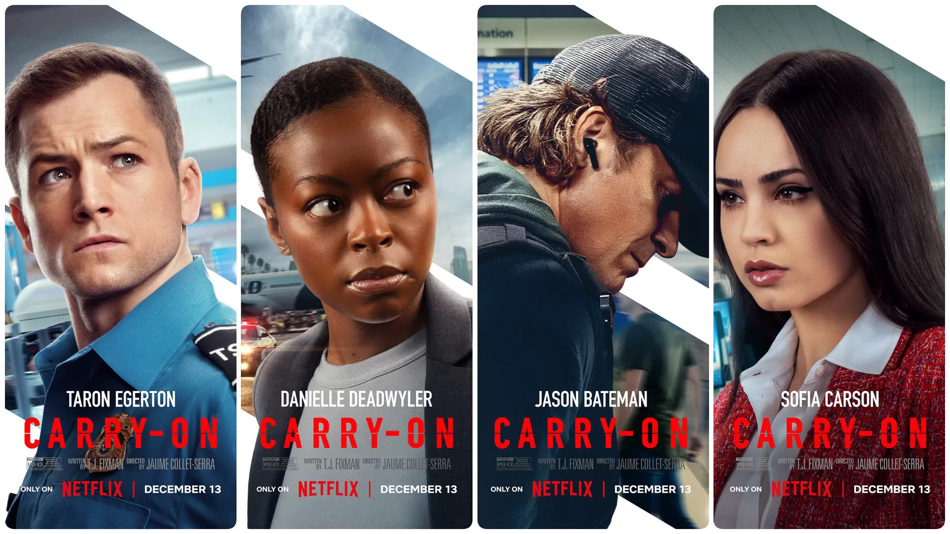 Four New Character Posters Unveiled for Netflix's 'Carry-On' - FilmoFilia