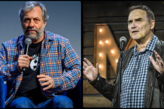 Judd Apatow and Norm Macdonald